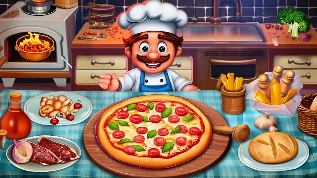 Pizza Maker Cooking Girls Game Screenshot 2