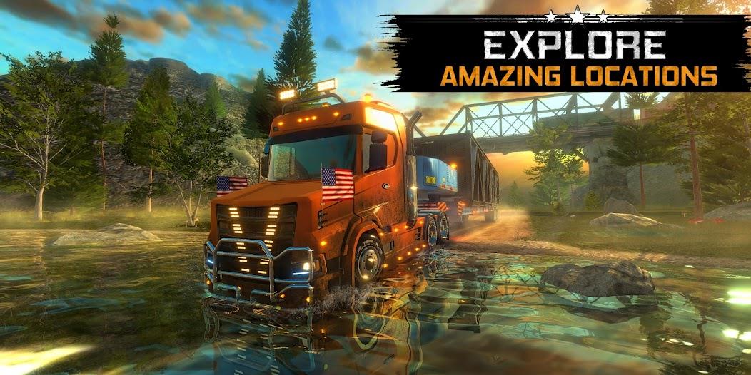 Truck Simulator USA Revolution Mod স্ক্রিনশট 1