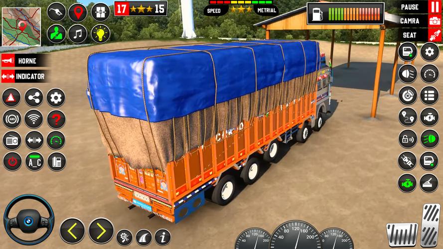 Indian Truck 3d Simulator 2024 螢幕截圖 1