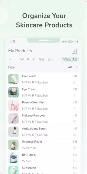 Hautpflege-Routine Screenshot 3