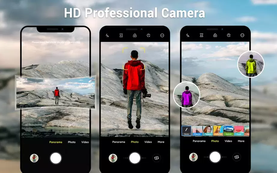 Schermata Camera for Android 0