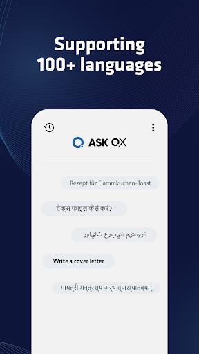 ASK QX: AI for All Solutions Screenshot 2