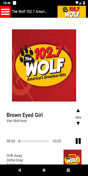 102.7 The Wolf Captura de pantalla 0
