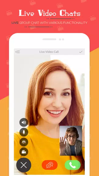 Live Video Chat - Random Video Call with Girls スクリーンショット 2