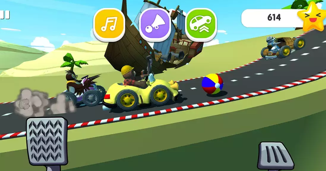 Fun Kids Cars Racing Game 2 Скриншот 1