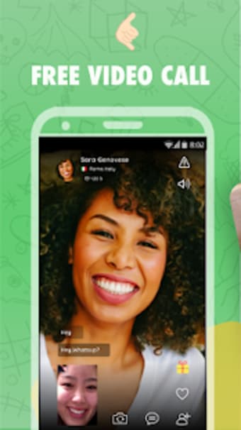 Pally Live Video Chat & Talk to Strangers for Free Zrzut ekranu 0