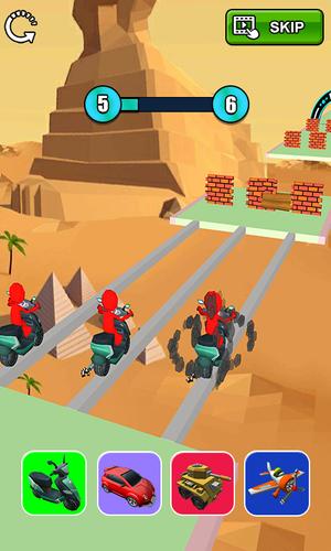 Epic Car Transform Race Screenshot 3