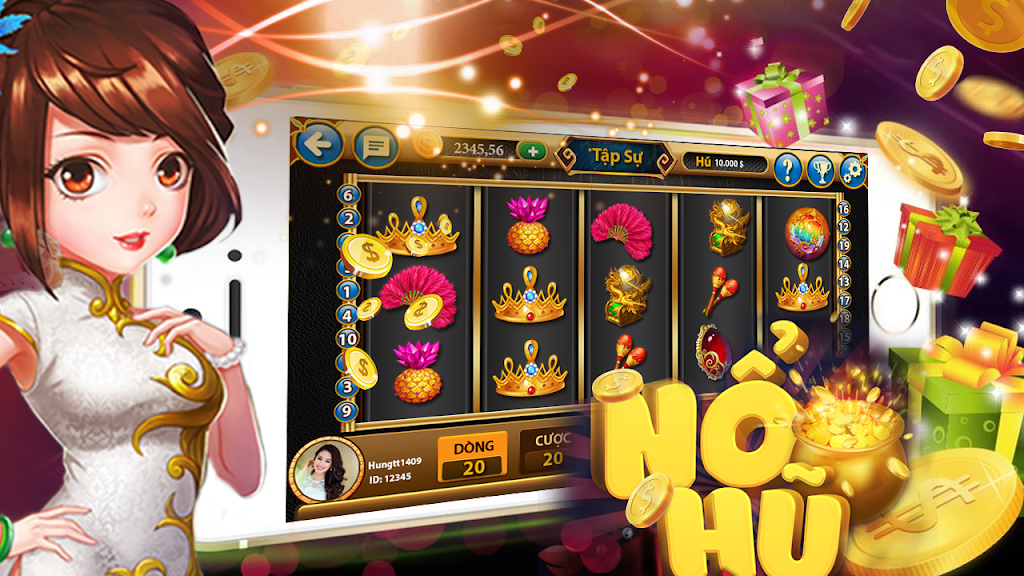 Slot - Vuong quoc lucky, Game Danh Bai Doi Thuong スクリーンショット 0