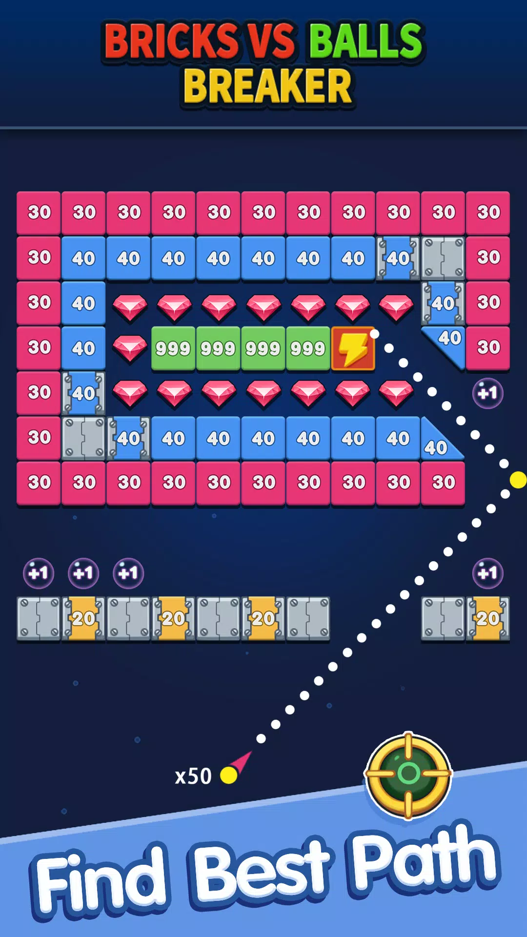 Bricks vs Balls Breaker Скриншот 0