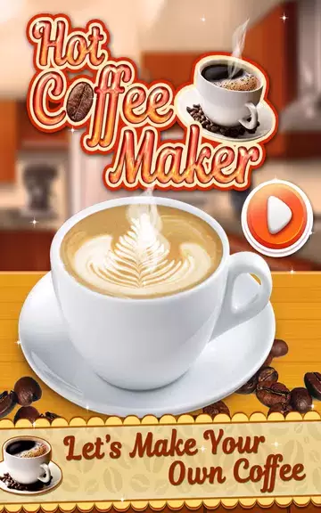 My Cafe - Coffee Maker Game Ekran Görüntüsü 0