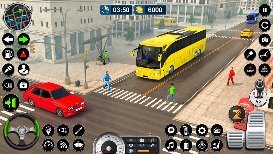 Bus Simulator Game: Coach Game 螢幕截圖 3