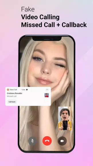 Fake video call - Prank call スクリーンショット 0