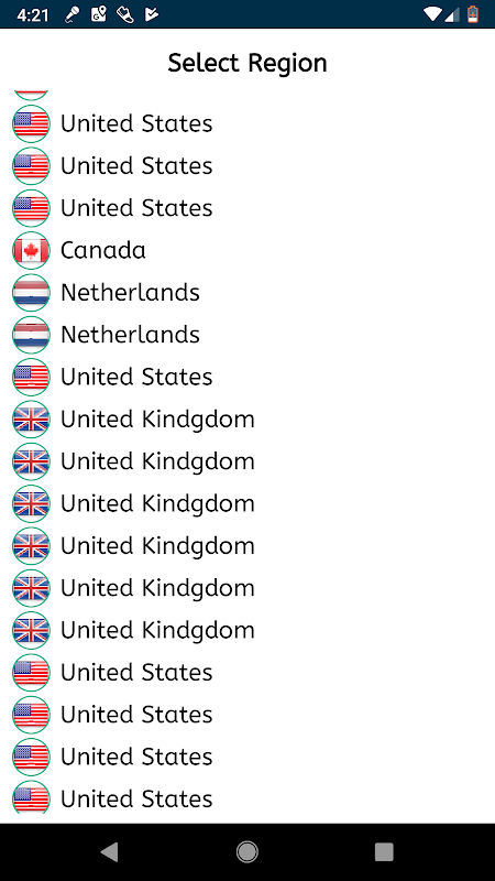 Delta VPN : Secure VPN Proxy : VPN UK, IRAN, USA 螢幕截圖 1