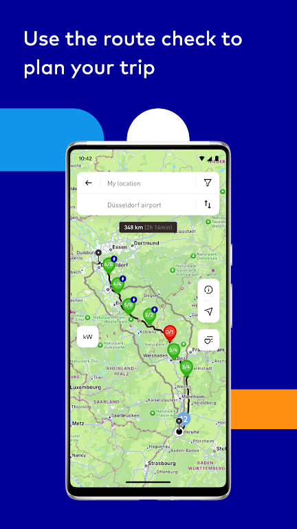 Schermata EnBW mobility+: EV charging 1