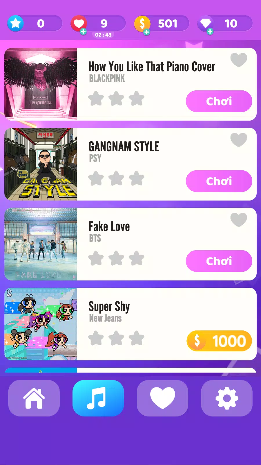 Pink Piano Tiles Kpop 2025应用截图第0张