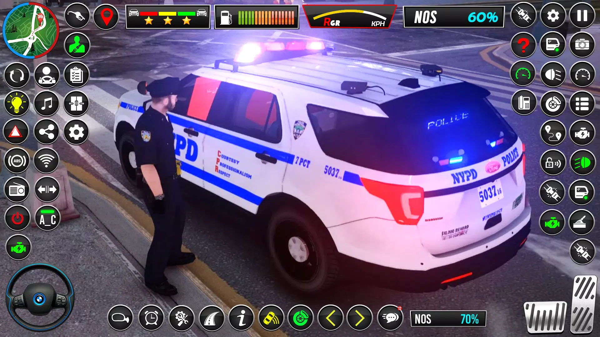 US Police Car Chase Car Game应用截图第1张