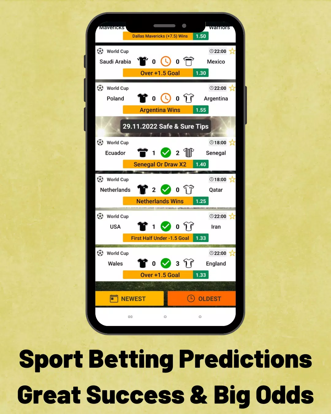 Total Tips Bet 螢幕截圖 0
