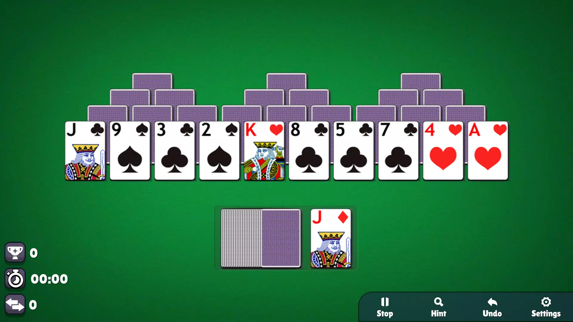 Solitaire: TriPeaks Schermafbeelding 2