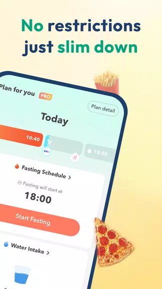 Litely: Fasting Plan & Tracker Captura de pantalla 1