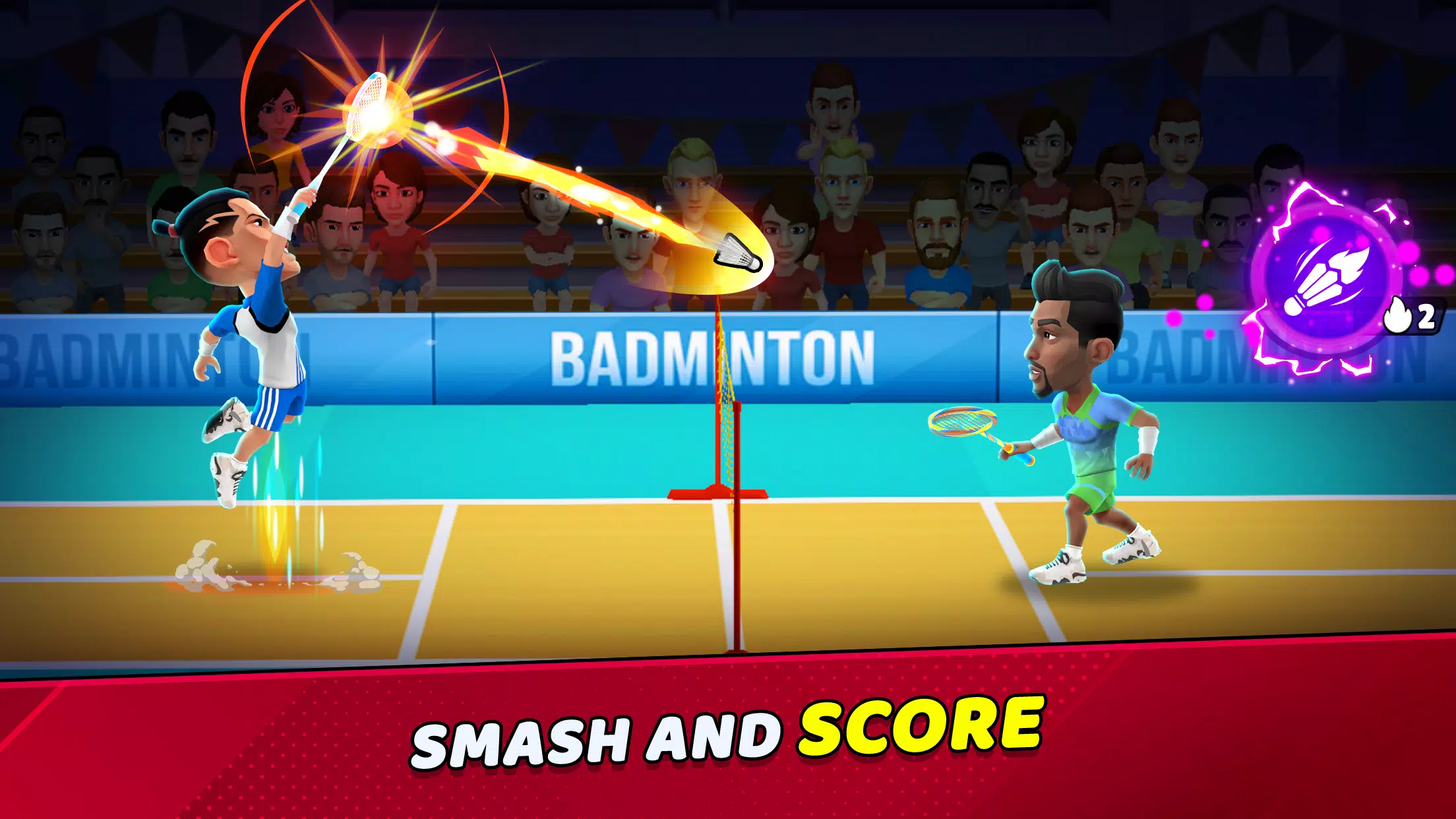 Badminton Clash 3D Ekran Görüntüsü 0