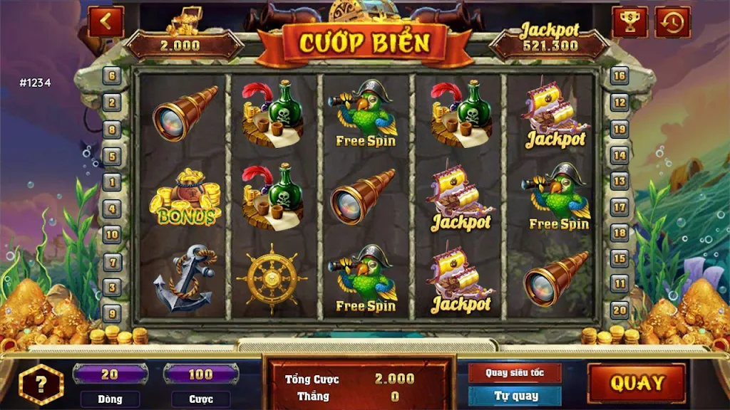 Bắn Cá Rồng - Bắn Cá Slot Скриншот 1