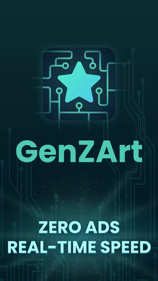 GenZArt: Fast AI Art Generator ภาพหน้าจอ 0