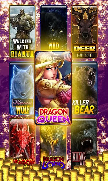 Dragon Casino Slots: Golden Flames of Vegas Ekran Görüntüsü 2