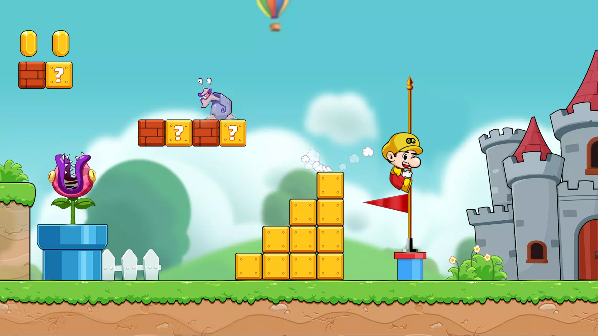 Bean’s World Super: Run Games Schermafbeelding 2