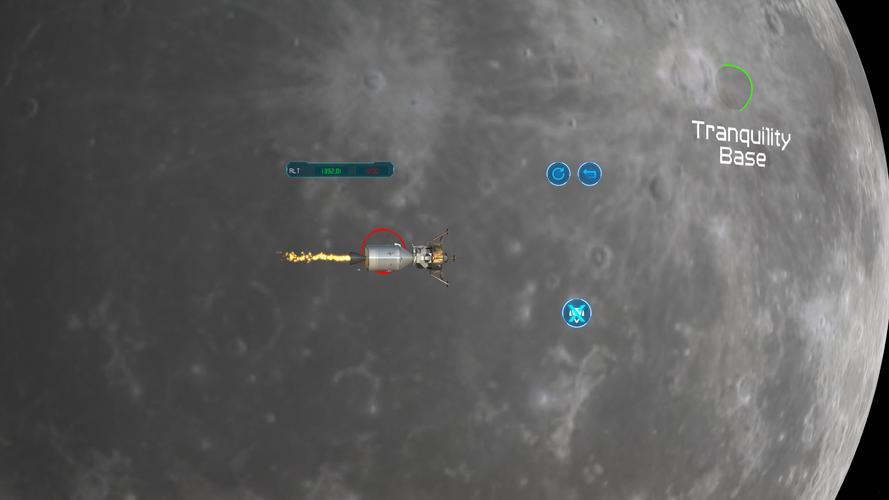Apollo: Moon Landing Simulator Captura de tela 1