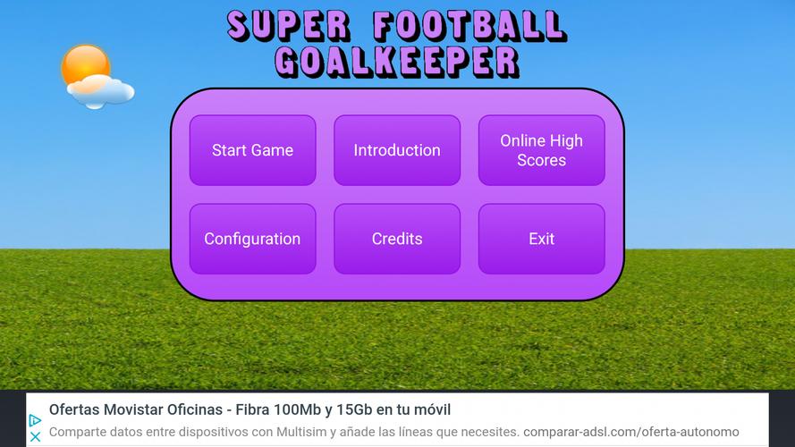 Super Football Goalkeeper Captura de tela 3