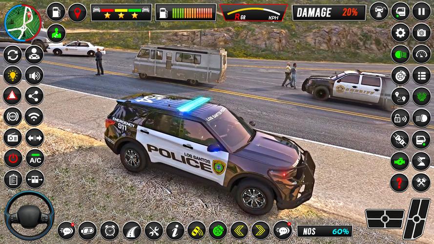 City Police Cop Car Driving 3D 螢幕截圖 2