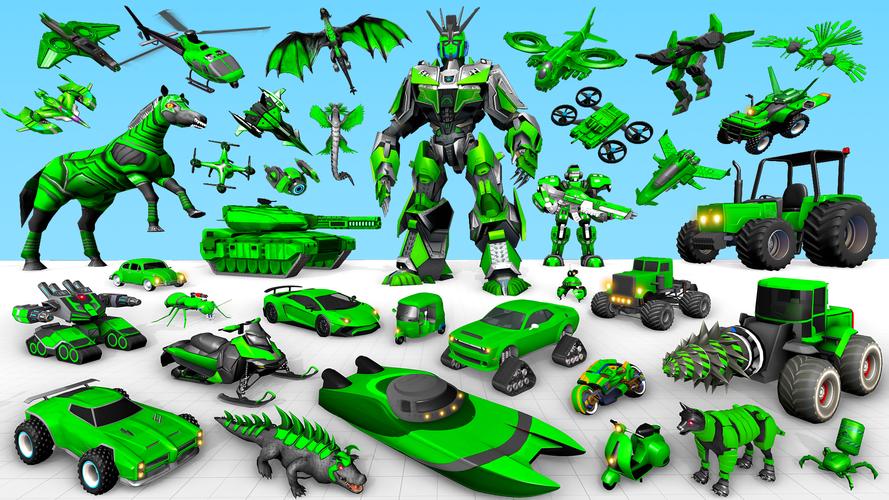 Horse Robot: Car Robot Games 螢幕截圖 2