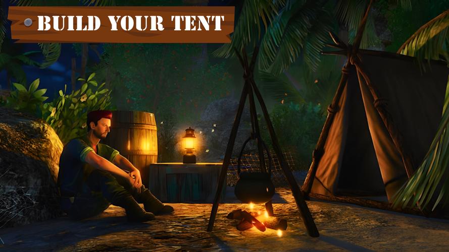 Island Jungle- Survival Games Tangkapan skrin 1