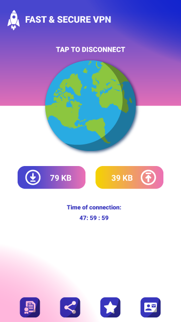USA VPN - VPN PROXY 螢幕截圖 1