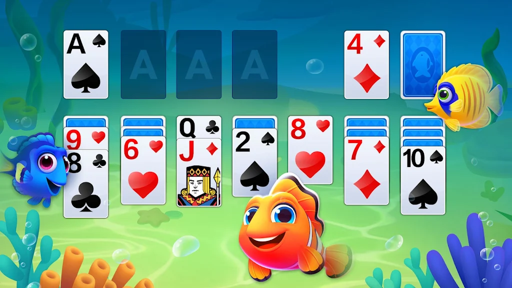 Solitaire Fish 2024 Скриншот 0