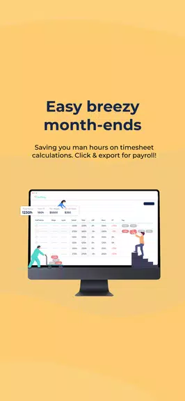 StaffAny Clock-In & Scheduling Captura de pantalla 2
