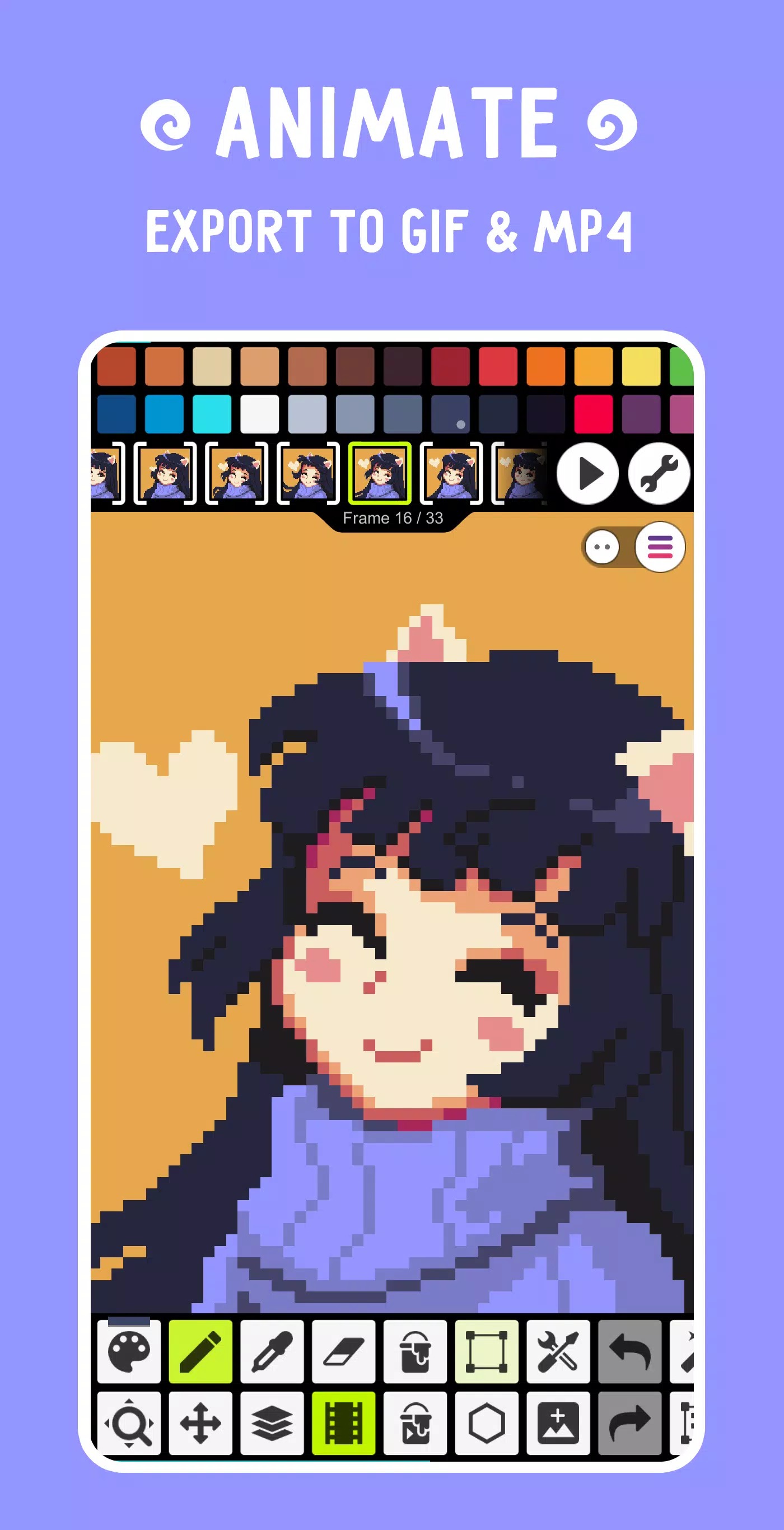 Schermata Pixel Studio 1