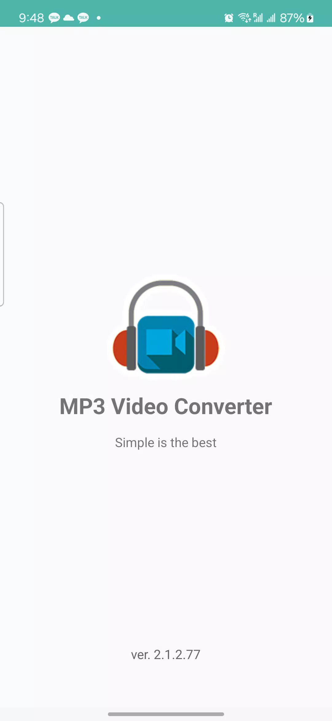 Schermata MP3 Video Converter 0