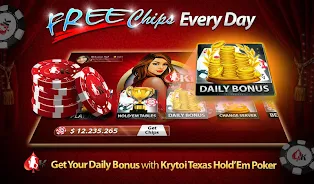 Krytoi Texas HoldEm Poker Screenshot 0