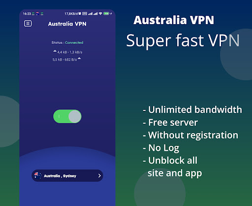 Australia VPN - Fast Proxy VPN Screenshot 0