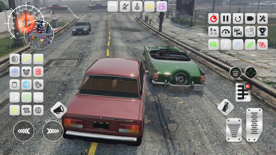 Lada 2107 Tuning Russian City应用截图第3张