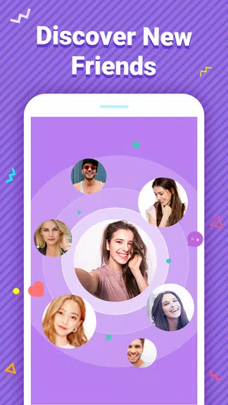 Meet – Talk to Strangers Using Random Video Chat Capture d'écran 3