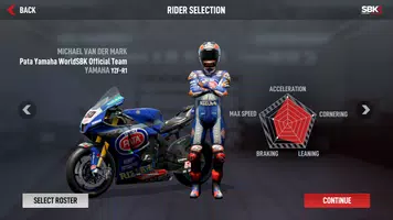 SBK Official Mobile Game Captura de pantalla 3
