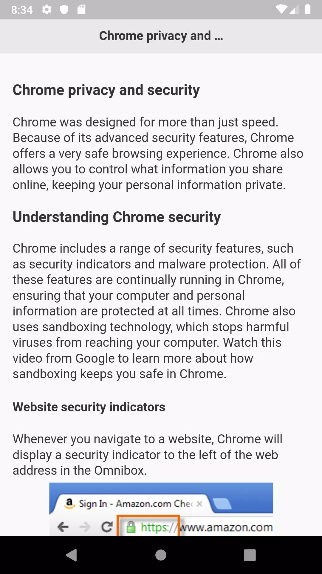 Tutorials for Web Browser Tangkapan skrin 1