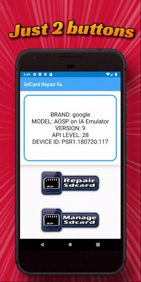 Sd Card Repair (Fix Sdcard) Screenshot 1