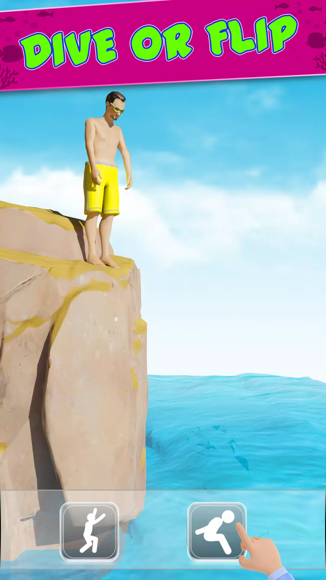 Cliff Flip Diving 3D Flip Screenshot 3