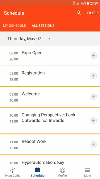 UiPath Events Captura de pantalla 3