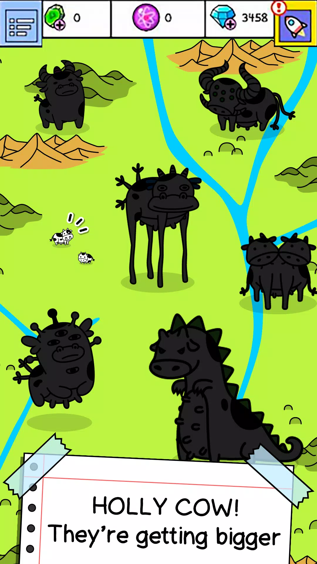 Schermata Cow Evolution 3