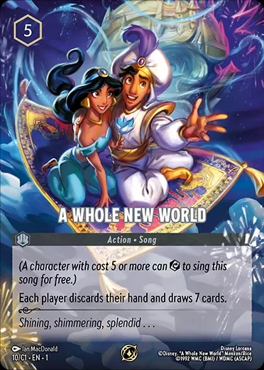 Disney Lorcana World Championship Promo Art