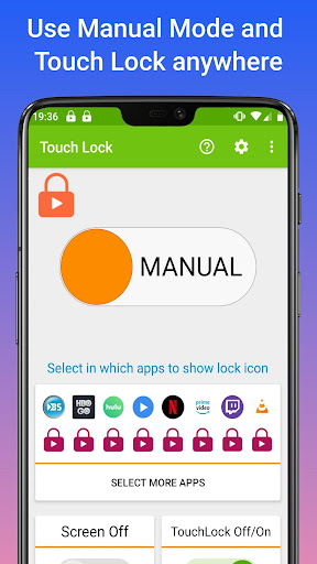 Touch Lock - Screen lock スクリーンショット 0